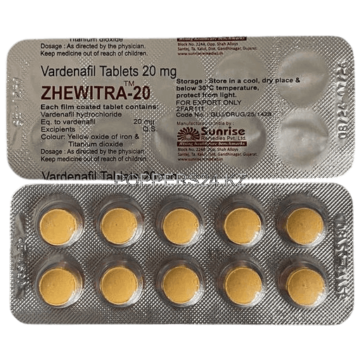 купить Левитра Zhewitra 20mg
